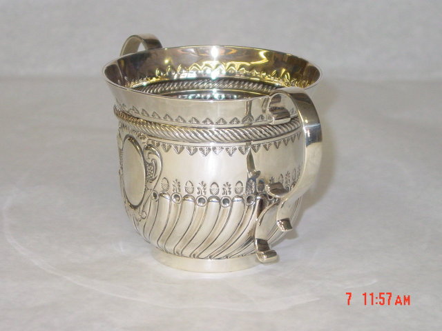 Antique porringer London 1897