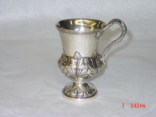 Antique mug city of Sheffield 1840