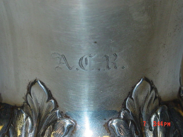 Antique mug city of Sheffield 1840