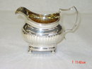 Antique creamer George III London 1813