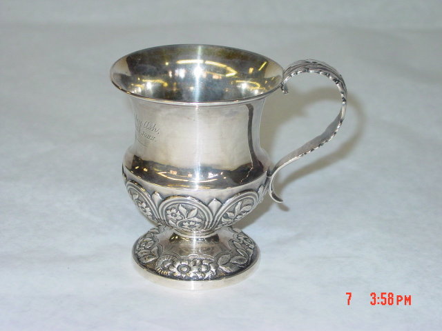 Antique mug George IV city of London 1828