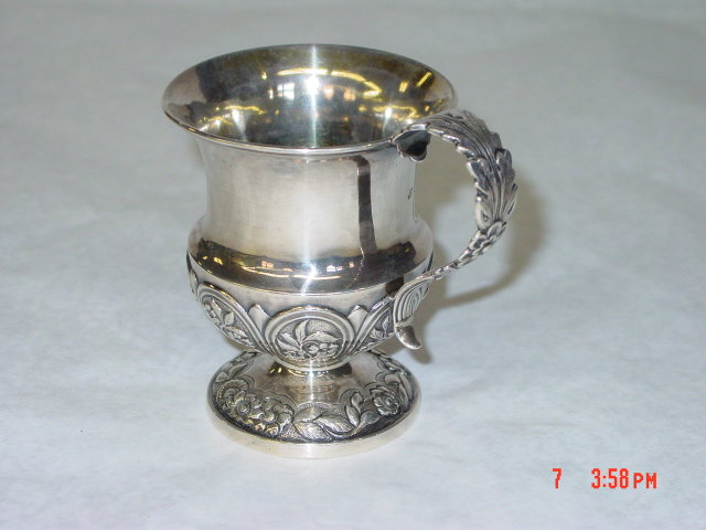 Antique mug George IV city of London 1828