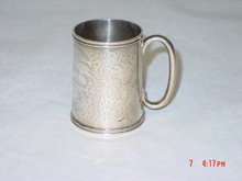 Antique Victorian mug city of London 1889