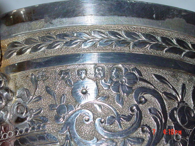 Antique Victorian mug city of London 1873