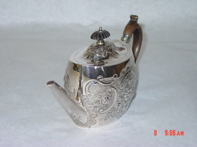 Antique tea pot George III London 1801