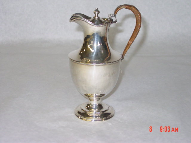 Antique George III small ewer city of London 1812