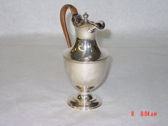Antique George III small ewer city of London 1812