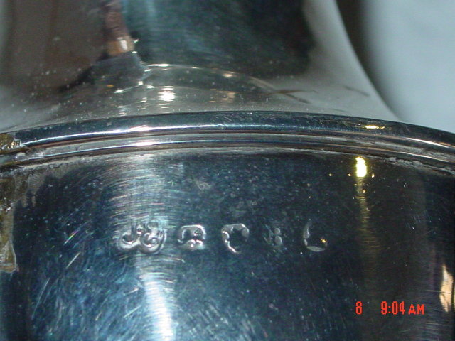 Antique George III small ewer city of London 1812