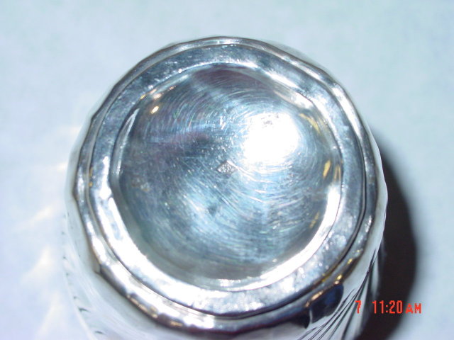Antique French baby cup year 1890