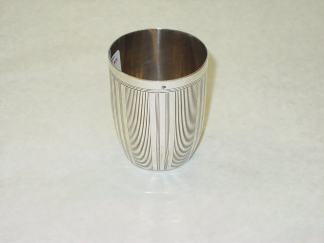 Antique French baby cup year 1870