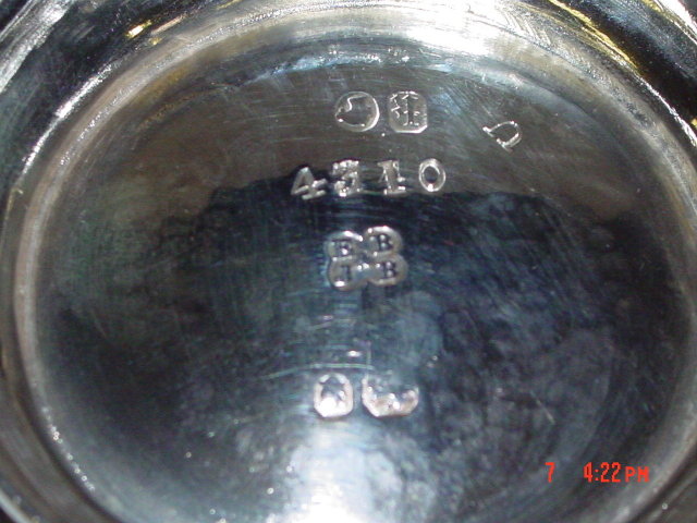 Antique small mug Victorian London 1865