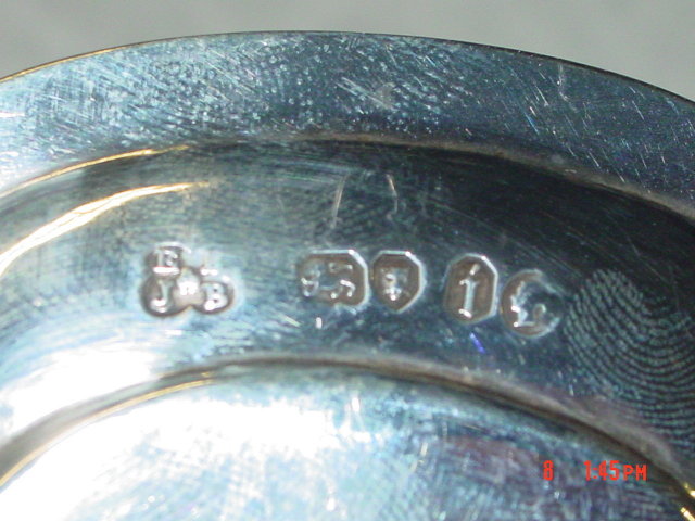 Antique salver Victorian London 1864
