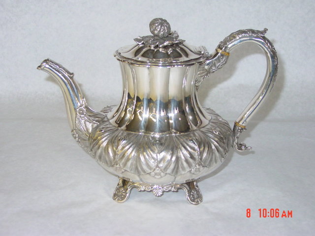 Antique coffee pot George III London 1806
