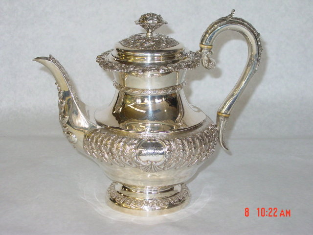 Antique coffee pot George IV London 1825