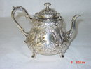 Antique tea pot Victorian London 1850