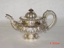 Antique tea pot Victorian London 1839