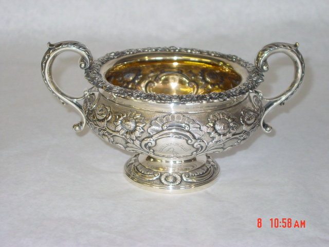 Sugar bowl George III Edimburgh 1818
