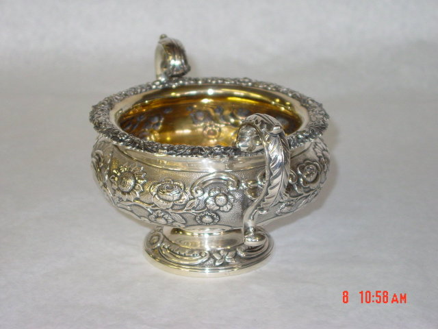 Sugar bowl George III Edimburgh 1818