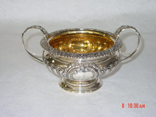 Sugar bowl George III Edimburgh 1819
