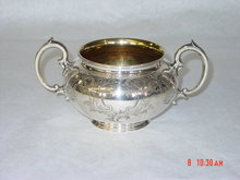 Sugar bowl Victorian London 1849