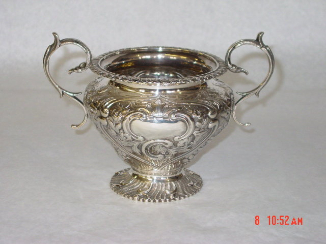Sugar bowl Victorian London 1870
