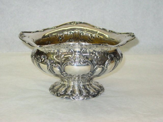 Gorham Chantilly cachepot America 1899