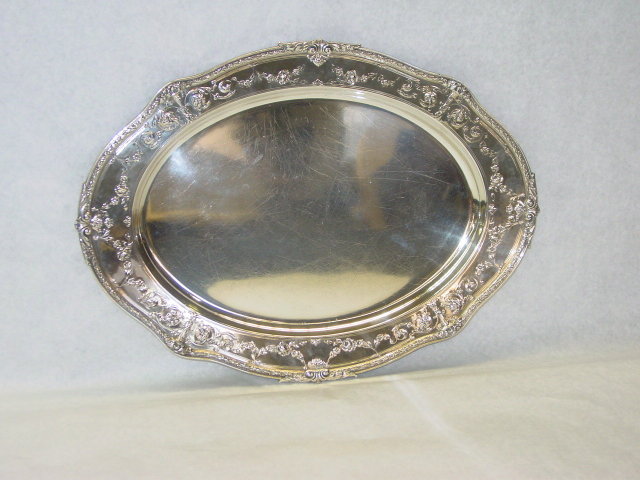 Gorham oval shaped tray America 1919