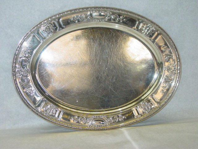 Gorham oval tray America 1918