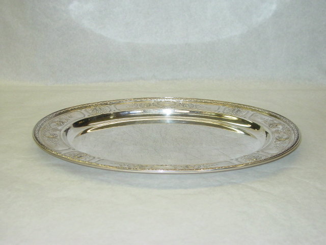 Gorham oval tray America 1918