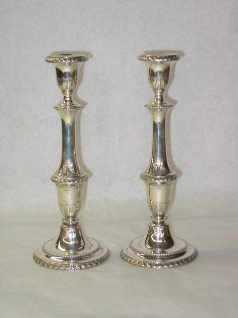 Matthews & Co pair candlesticks America 1900
