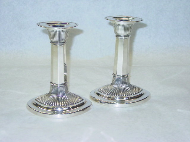Gorham pair candlesticks America 1901
