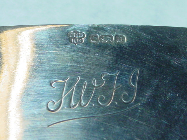 Pocket flask city of Sheffield 1906