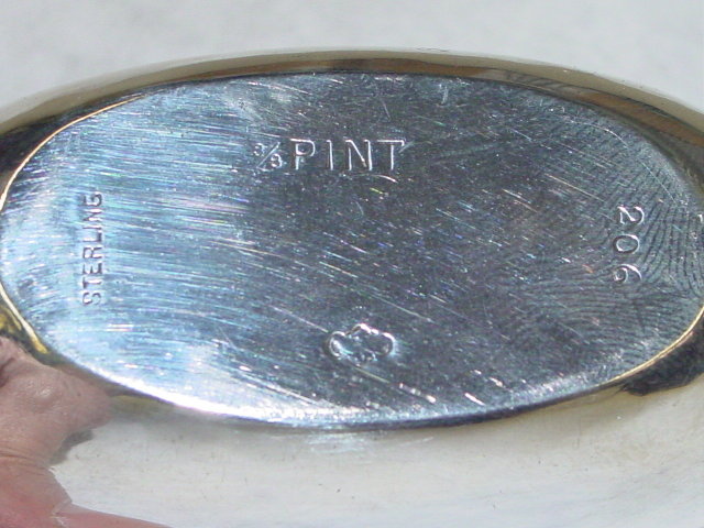 Alvin Co. pocket flask America 1890