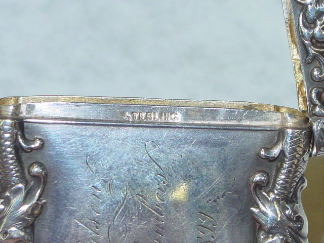 Vesta match safe America 1890