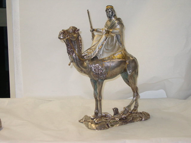Arabian Knight with camel Italian 1950