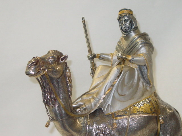 Arabian Knight with camel Italian 1950