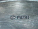 Antique oval pierced basket Sheffield 1910