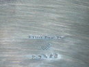 Antique oval pierced basket Sheffield 1910