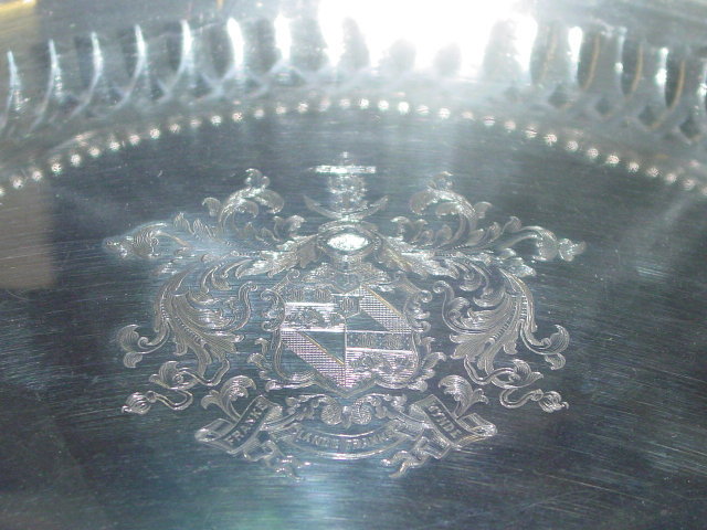 Antique oval shaped pierced basket Tiffany & Co. 1883