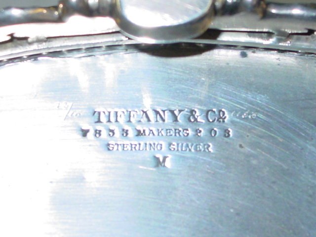 Antique oval shaped pierced basket Tiffany & Co. 1883