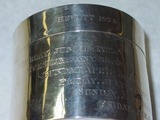 Antique tea caddy Tiffany & Co. 1855