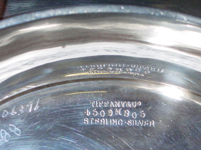 Antique small candies bowl Tiffany & Co. 1880