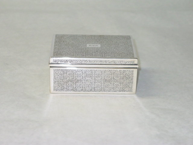 Antique jewelry box Tiffany & Co. 1937