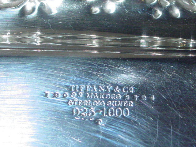 Antique fountain pen tray Tiffany & Co. America 1897