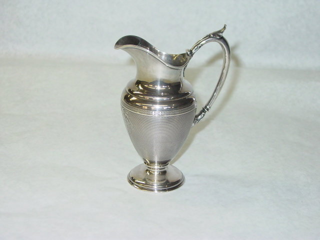 Antique small ewer Gorham & Co. America 1859