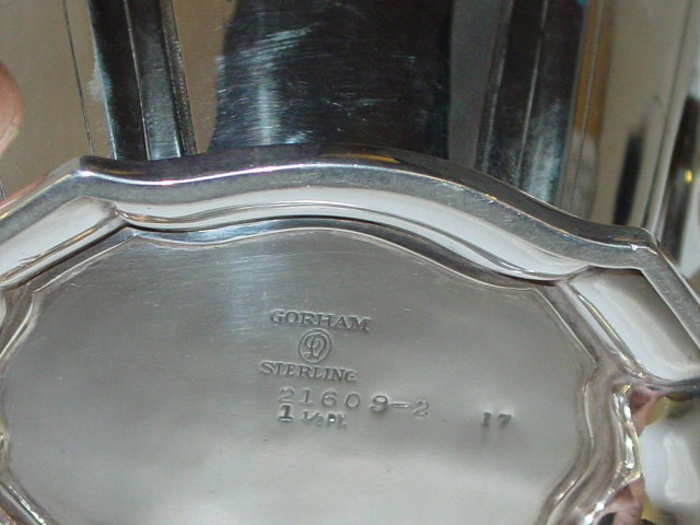 Antique coffee pot Gorham & Co. America 1900
