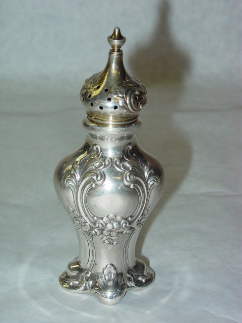 Antique salt cellars set Gorham & Co. America 1902
