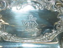 Antique inkstand Victorian Sheffield 1887