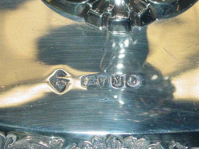 Antique inkstand Victorian Sheffield 1887
