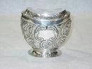 Antique tea caddy Victorian london 1889
